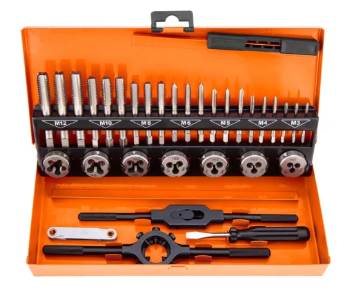 Neo Tools Menetkészítő készlet, M3-M12, HSS, 32db