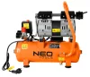 Neo Tools Kompresszor, 12L, olajmentes, extra csendes, kefementes motorral, 95L/perc, 8bar