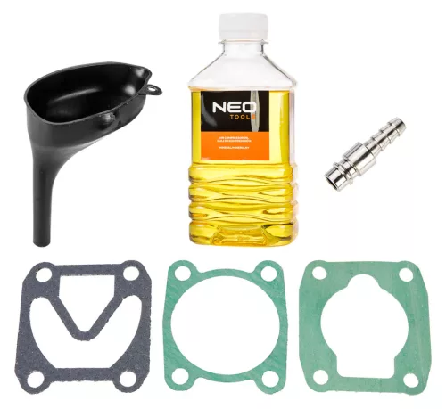 Neo Tools Kompresszor, 24L, olajkenésű, 135L/perc