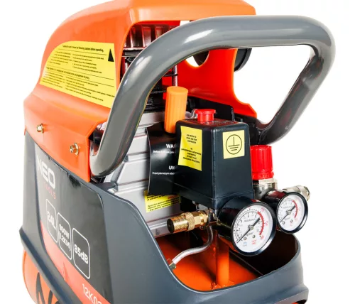 Neo Tools Kompresszor, 24L, olajkenésű, 135L/perc