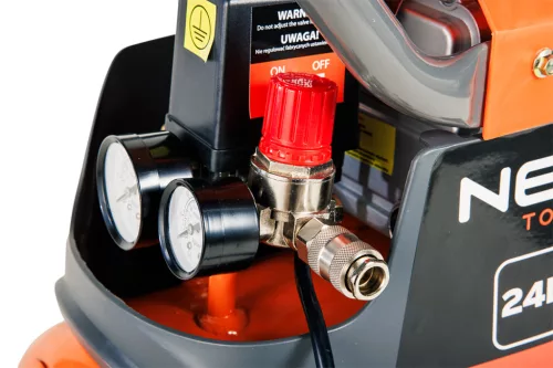 Neo Tools Kompresszor, 24L, olajkenésű, 135L/perc