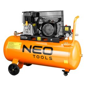 Neo Tools Kompresszor 100L, olajkenésű, 280L/perc, 10 bar