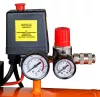 Neo Tools Kompresszor 150L, 10bar, 330L/perc, 2 csatlakozó, 2 nyomásmérő, olajkenésű