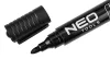 Neo Tools Jelölőfilc, vízálló olajalapú festékkel, fekete, vastag hegyű