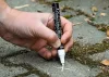 Neo Tools Jelölőfilc, lakkfilc, vízálló festékkel, alu festéktartály, fehér, normál hegyű