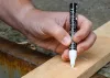 Neo Tools Jelölőfilc, lakkfilc, vízálló festékkel, alu festéktartály, fehér, normál hegyű