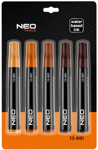 Neo Tools Bútorjavító filc készlet, 5 db-os