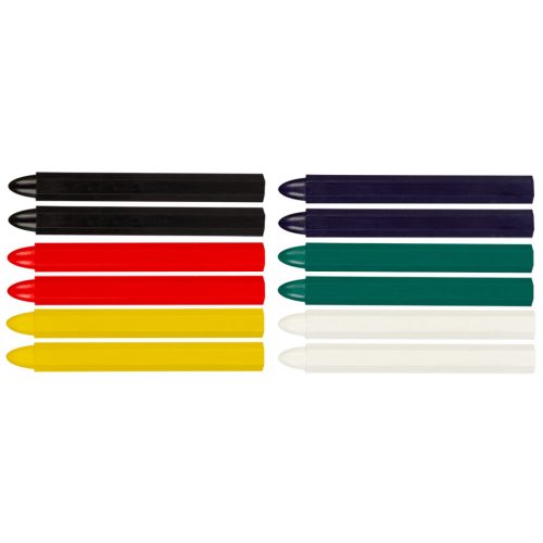 Neo Tools Jelölőkréta készlet, 12db, 6 színű