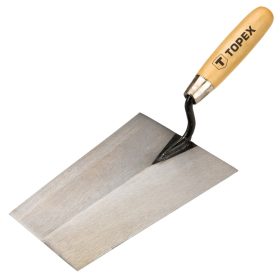 Topex Kőműves kanál trapéz 200X140