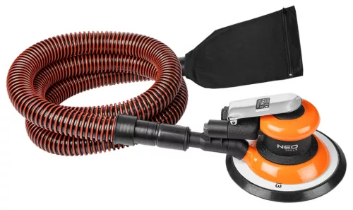 Neo Tools Pneumatikus excentercsiszoló 150mm, vákumos porelszívással