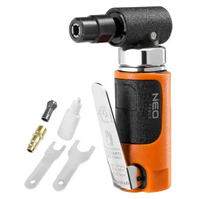   Neo Tools Pneumatikus derékszögcsiszoló, sarokcsiszoló 1/4" 1/8", 6mm/3mm, 20 000 rpm