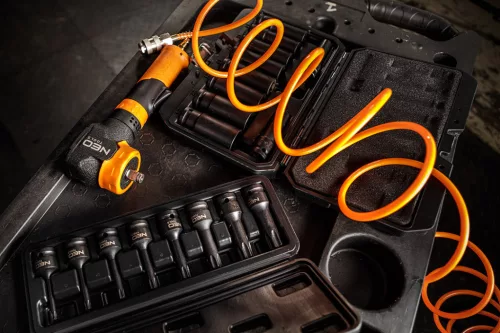 Neo Tools Pneumatikus sarok-ütvecsavarozó, 1/2", 500 Nm