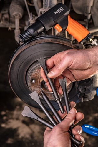 Neo Tools Vésőszár készlet pneumatikus vésőkalapácshoz 5db