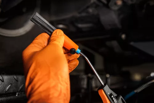 Neo Tools Pneumatikus lefúvópisztoly kefével