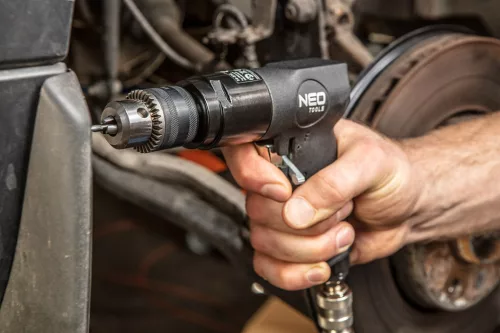 Neo Tools Pneumatikus fúrógép, 10mm, 1800rpm, irányváltó