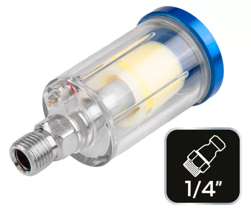 Neo Tools Víztelenítő szűrő pneumatikus szerszámokhoz, 1/4"