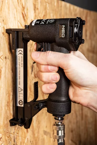 Neo Tools Tűzőkapocs, horganyzott 90-es tipus, pneumatikus tűzőgéphez (14-570), GA18, 12mm, 4000db