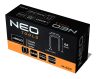 Neo Tools Tűzőkapocs, horganyzott 90-es tipus, pneumatikus tűzőgéphez (14-570), GA18, 22mm, 4000db