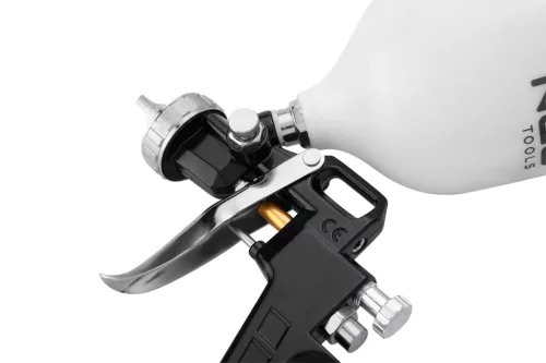 Neo Tools Pneumatikus festékszóró pisztoly, felső tartályos, 1,5mm