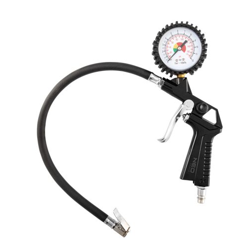 Neo Tools Pneumatikus kerékfúvó pisztoly, nyomásmérővel 63mm