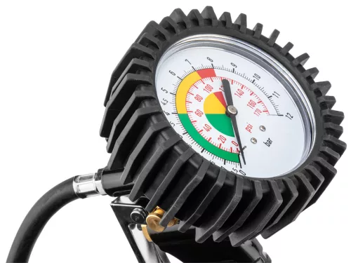 Neo Tools Pneumatikus kerékfúvó pisztoly, nyomásmérővel 80mm, dupla teherautó kerekekhez