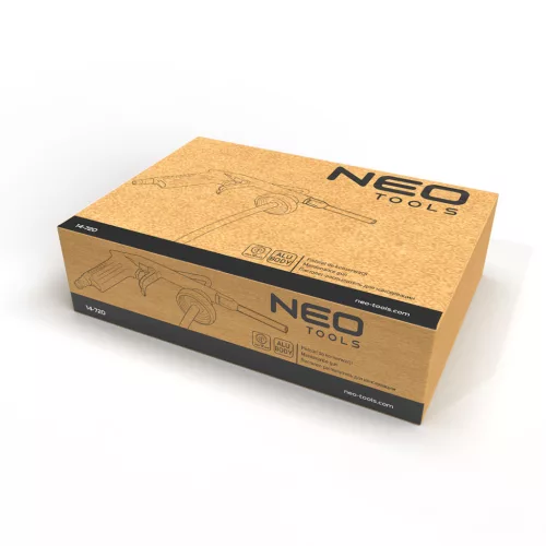Neo Tools Pneumatikus alváz és üregvédő pisztoly, szabványos menetes flakonokhoz