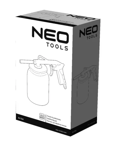 Neo Tools Pneumatikus homokfúvó pisztoly 750 ml