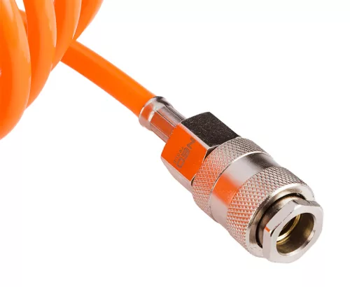 Neo Tools Pneumatikus spiráltömlő, 5,0x8mm x 10m, PE