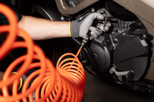 Neo Tools Pneumatikus spiráltömlő, 5,0x8mm x 15m, PE