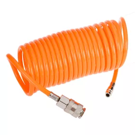 Neo Tools Pneumatikus spiráltömlő, 5,0x8mm x 5m, PE