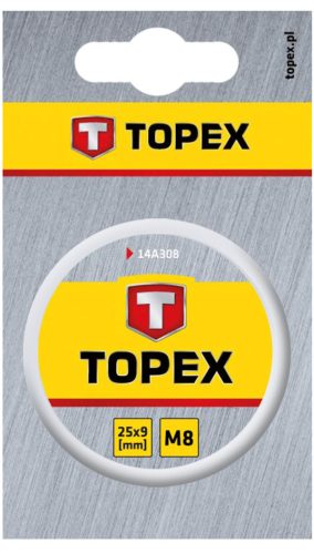 Topex Menetmetsző, 25x9mm M8 DIN 224