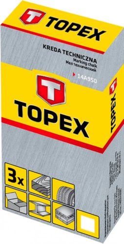 Topex ipari kréta 3r. 13x85mm fehér
