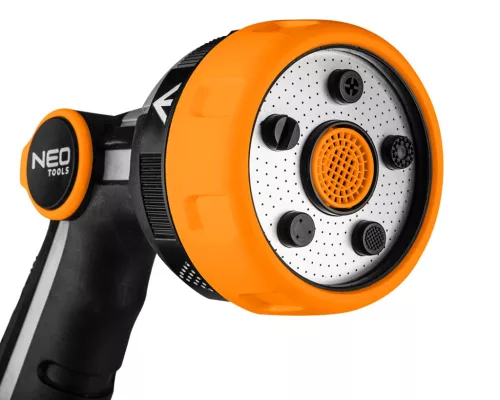 Neo Tools Öntözőpisztoly, 5 funkciós, hüvelykujj szabályozás