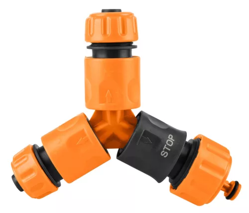 Neo Tools Y-csatlakozó, 3 ágú