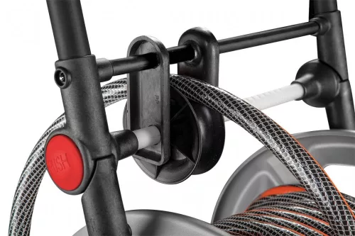 Neo Tools tömlőkocsi fém 1/2" 60m , 3/4" 20m t.vez optima