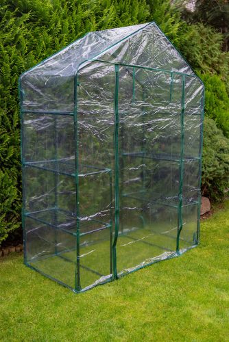 Neo Tools Növényház 143 x 73 x 195cm, PVC fólia, fémszerkezet