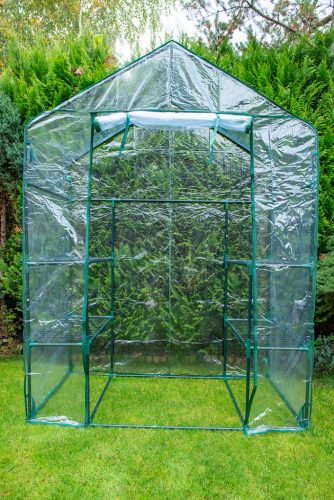 Neo Tools Növényház 143 x 73 x 195cm, PVC fólia, fémszerkezet