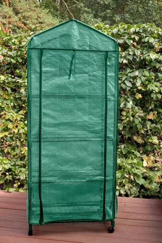 Neo Tools Növényház, 69x69x160cm, PE fólia, fémszerkezet