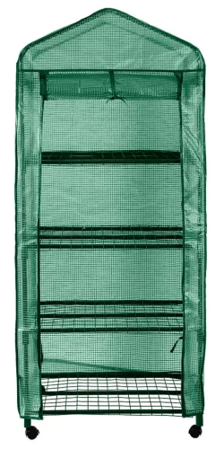 Neo Tools Növényház, 69x69x160cm, PE fólia, fémszerkezet