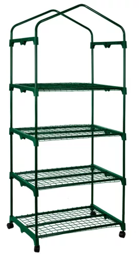 Neo Tools Növényház, 69x69x160cm, PE fólia, fémszerkezet