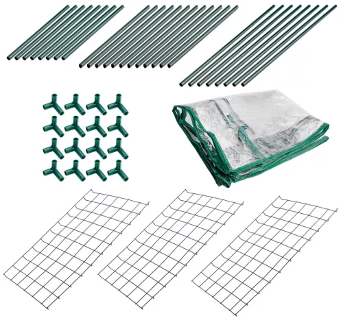 Neo Tools Növényház 46 x 24 x 80cm, PVC fólia, fémszerkezet