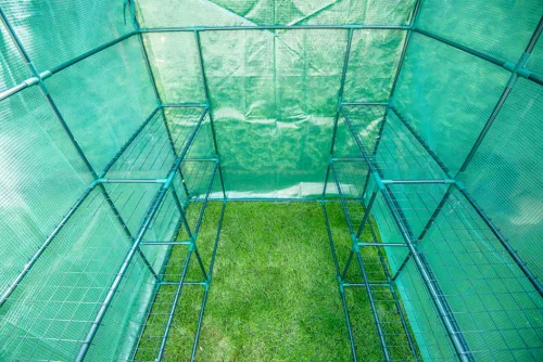 Neo Tools Növényház 143 x 143 x 195cm, PE fólia, fémszerkezet