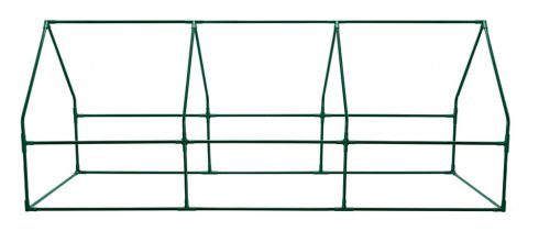 Neo Tools Növényház, 240x90x90cm, PE fólia, fémszerkezet