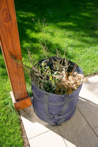 Neo Tools Kerti hulladék- és levélgyűjtő zsák, összecsukható, hosszú füllel, 85L