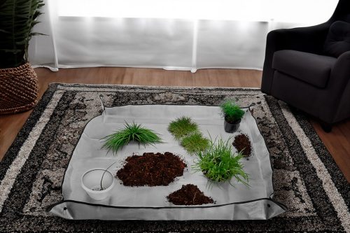 Neo Tools Virágültető szőnyeg, 100x100cm