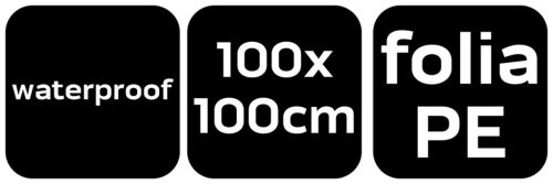 Neo Tools Virágültető szőnyeg, 100x100cm