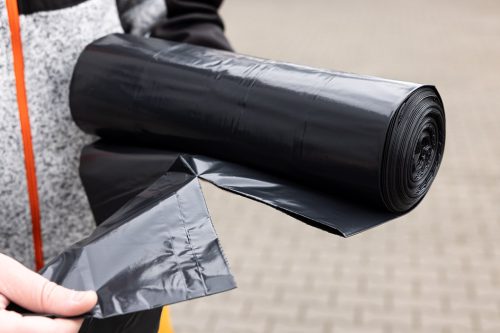 Neo Tools Szemeteszsák, 240l, 120x150cm, 60mic, fekete, 10db