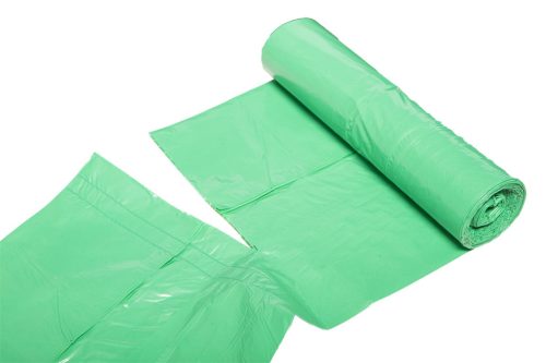 Neo Tools Szemeteszsák 120l, 70x110cm, zöld, erősített húzószalagos, vastagság:40mic, 10db