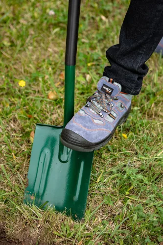 Verto Ásólapát, fém nyél, műanyag markolat