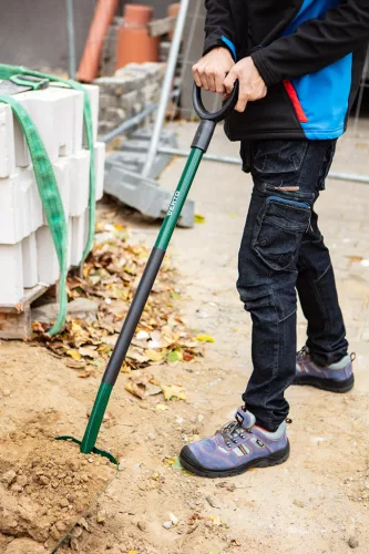 Verto Lapát, fém nyél, műanyag markolat
